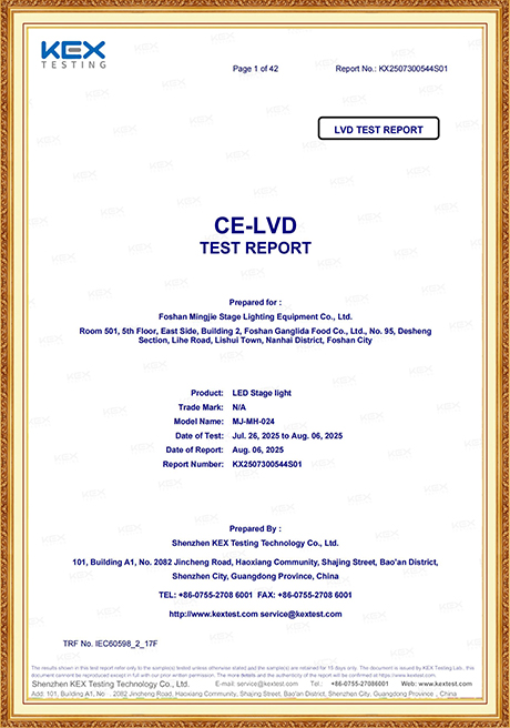Certificate Of Honor