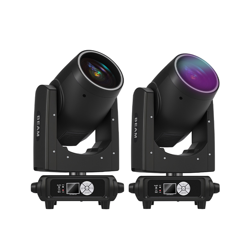 450W LED Moving Head Light DMX512 With RGBW Color Emission 13 Patterns 2 Prisms Strobe Rainbow Effect For Concerts DJ Shows