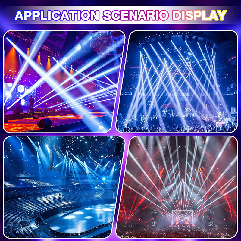 19x15W Zoom Wash Lights RGBW Beam Moving Head Light Highlight Full-Color Disco Party Light Voice Control For Stage Theater Bar