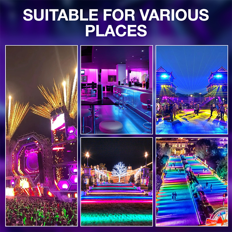 8+8 Segment RGB White Strobe 960pcs LED Wash Effect Panel Light DMX512 Strobe Stage Light Show For Wedding Club Bar Party
