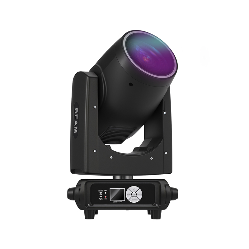 Can the LED moving head light smoothly change colors during scanning to enhance visual impact?