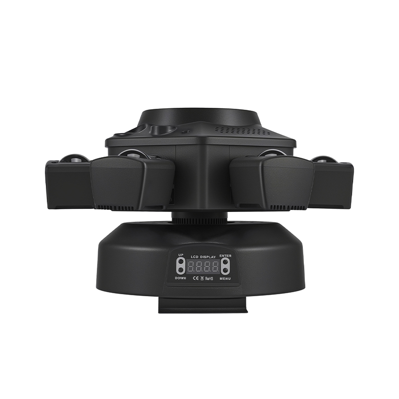 120W LED Bee Eye Moving Head Light RGBW Strobe Beam White Yellow Flash Effect Remote Control DJ Lighting for Night Laser Lights