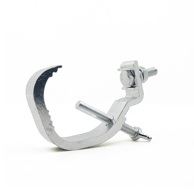 Adjustable Aluminum Stage Light Hooks-Durable & Portable Par/Beam Light Hooks Single Clasp Indoor/Outdoor Use 1-Year Warranty