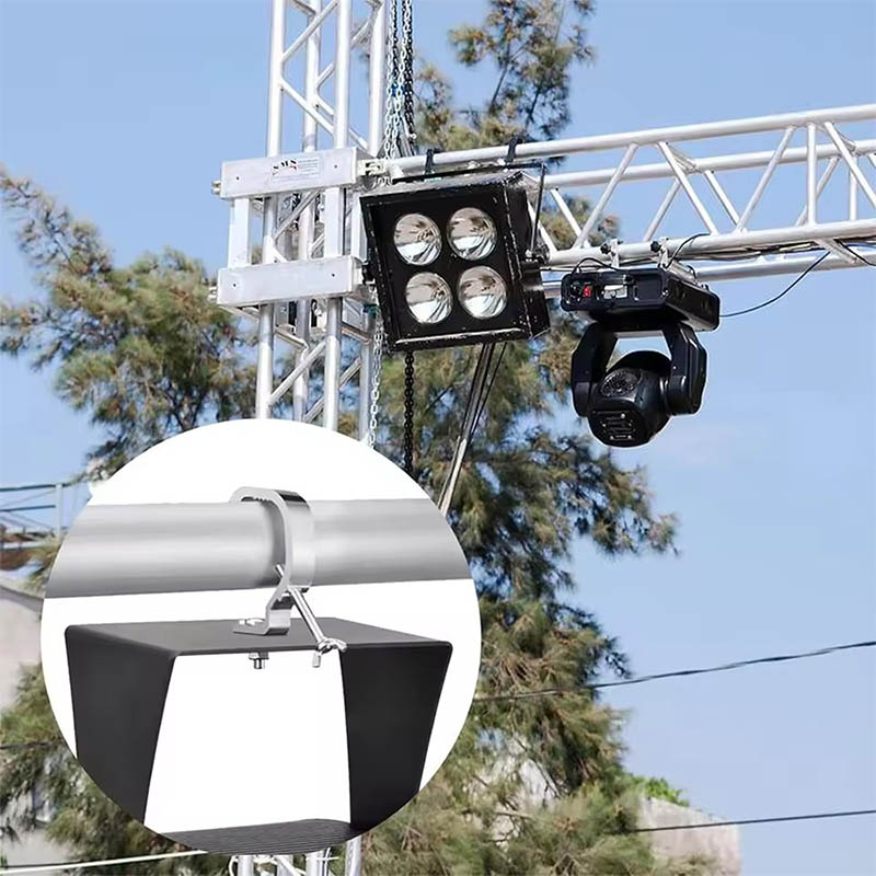 Adjustable Aluminum Stage Light Hooks-Durable & Portable Par/Beam Light Hooks Single Clasp Indoor/Outdoor Use 1-Year Warranty