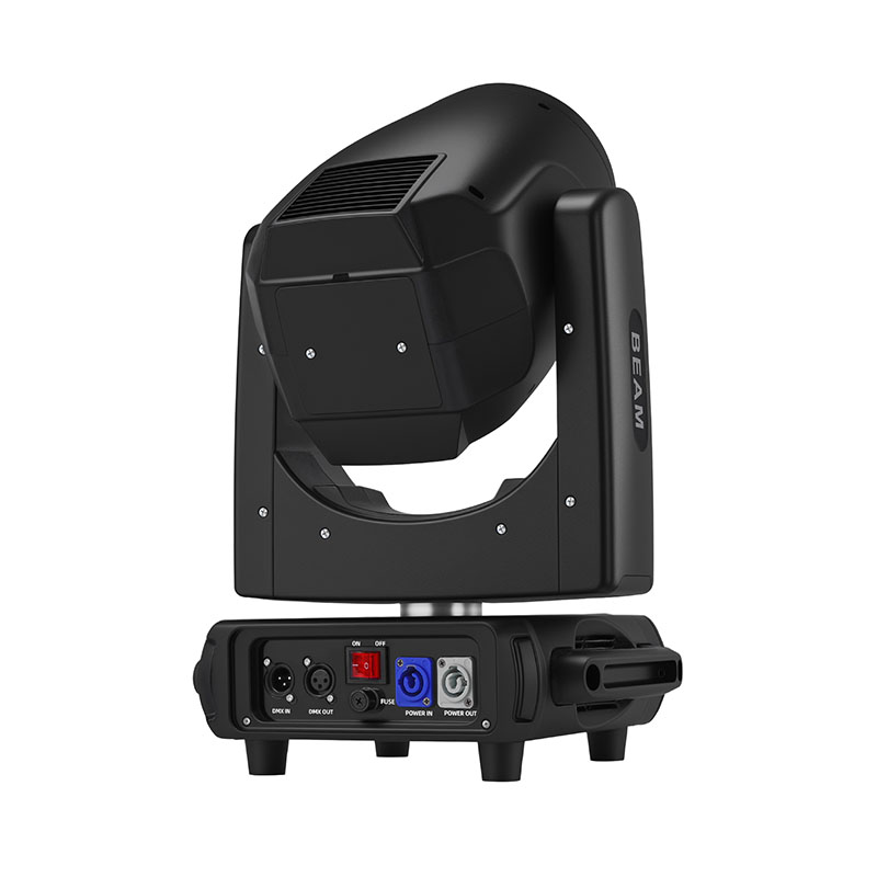 MINEJIE 450W Moving Head Beam Light, DJ Lighting 540° Pan & 270° Tilt Stage Lights,18 DMX Channels,300000 Lux Super Bright,14 Patterns &15 Colors for Wedding,Concert Events