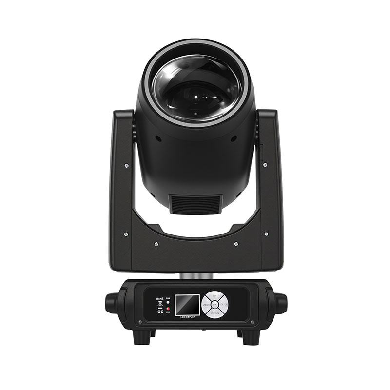 MINEJIE 450W Moving Head Beam Light, DJ Lighting 540° Pan & 270° Tilt Stage Lights,18 DMX Channels,300000 Lux Super Bright,14 Patterns &15 Colors for Wedding,Concert Events