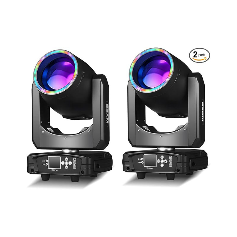 How does a moving headlight ignite the visual soul of a stage with its dynamic beams and vibrant variations?